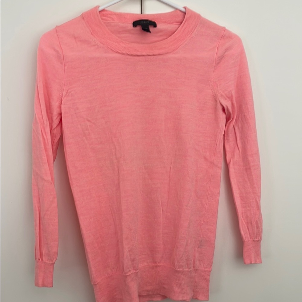 J. Crew Trippi Peach Sweater